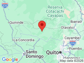 Map of Site Report: Amagusa, Ecuador
